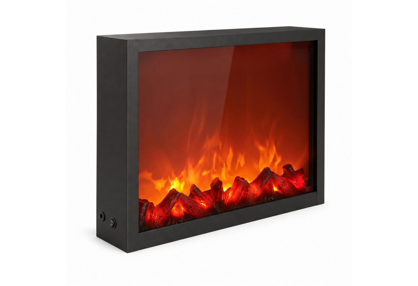 TWILUX Elektrokamin Dekorativer LED-Kamin, aus Metall, 10 x 41 x 35 cm Bild 2