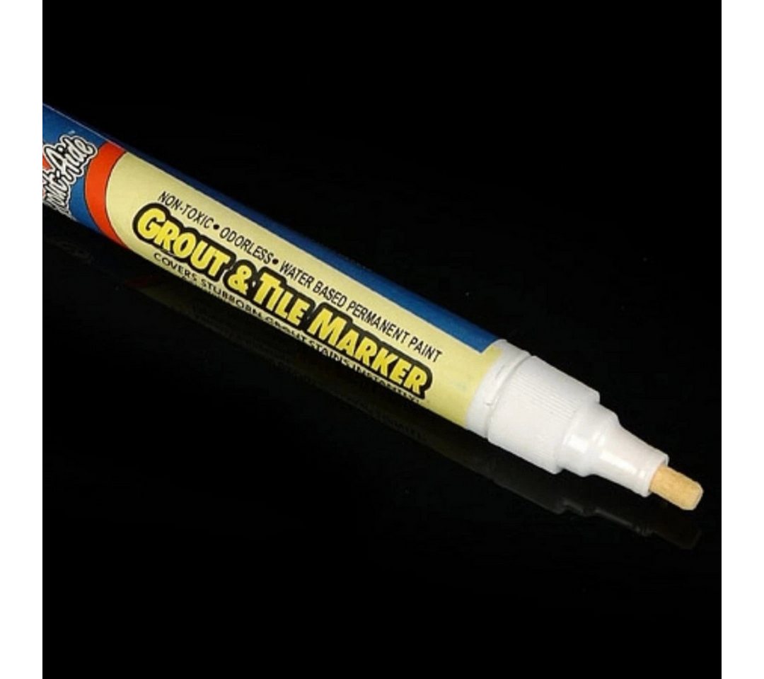 VERK GROUP Marker Fugenstift Anti-Schimmel Fugenmarker für Fliesen Bad & Dusche, (1-tlg., 1-teilig), geruchsneutral