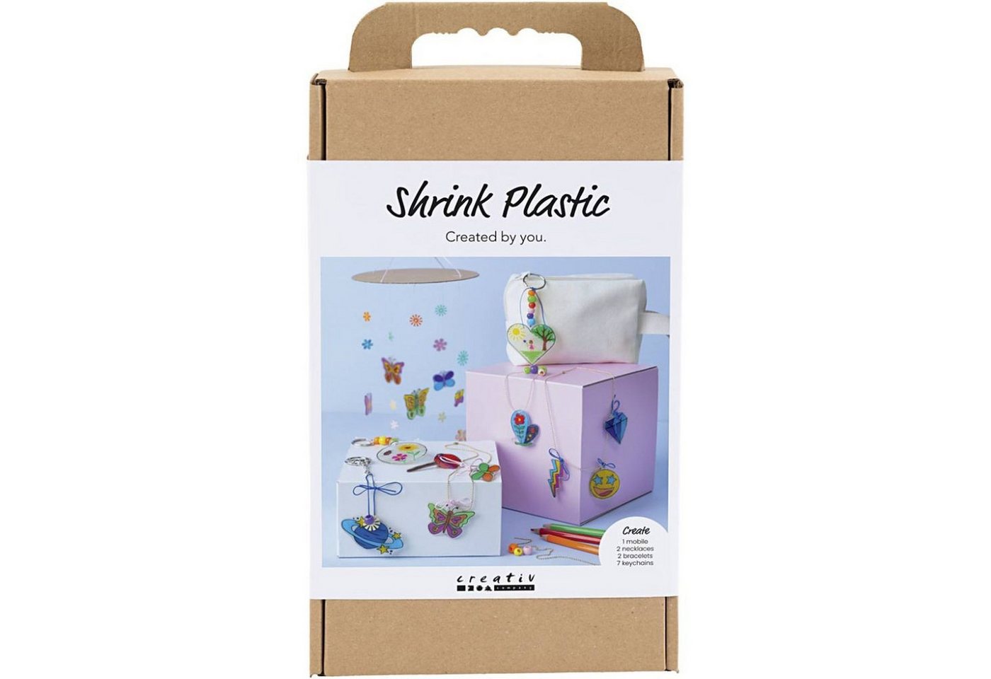 creativ company Kreativset Plastikschrumpfplatten, (1-tlg)