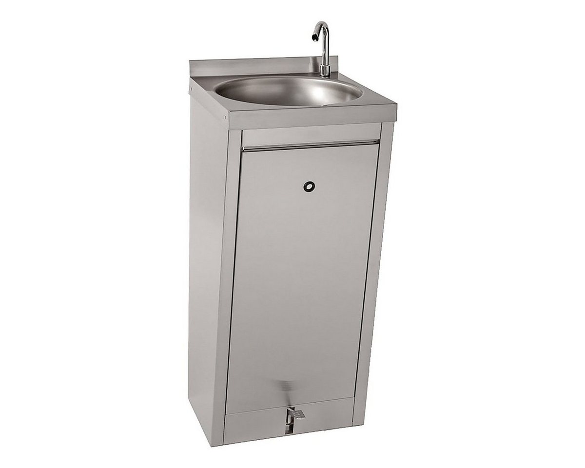 Saro Edelstahlspüle Handwaschbecken Edelstahl, Handwaschbecken Gastro
