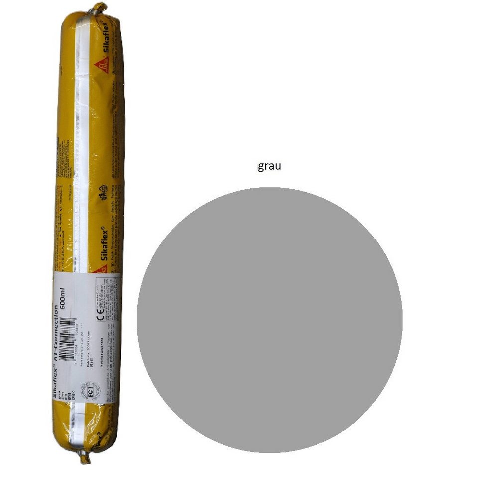 Sika Dichtstoff Sikaflex AT Connection Hybrid Dichtstoff 600ml Beutel grau, gebrauchsfertig, Sehr breites Haftspektrum Bild 3