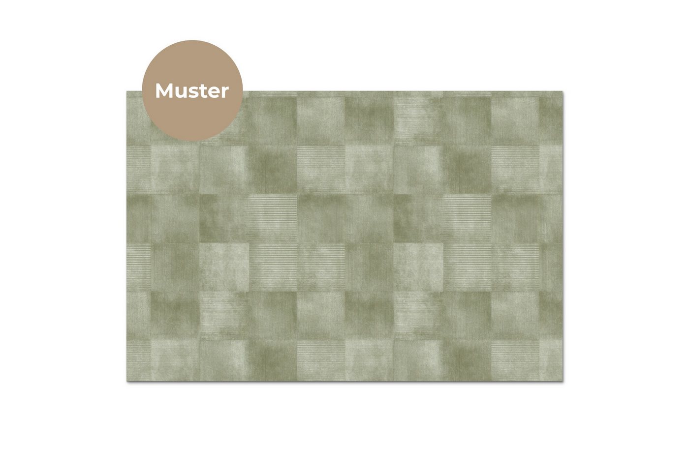 KitchenYeah Küchenrückwand Muster selbstklebend (keine Folie) Wohnungen - Rustikal - Grün, (1-tlg), Spritzschutz, Küche, Rückwand, Küchenwand, Küchenfront, 30x20 cm