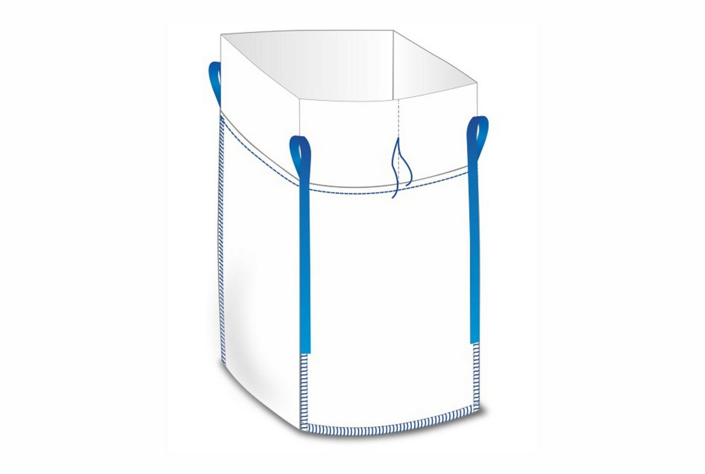 AEGITEX Big Bag Big Bag mit Schürze, 90 x 90 x 110 cm Bild 2
