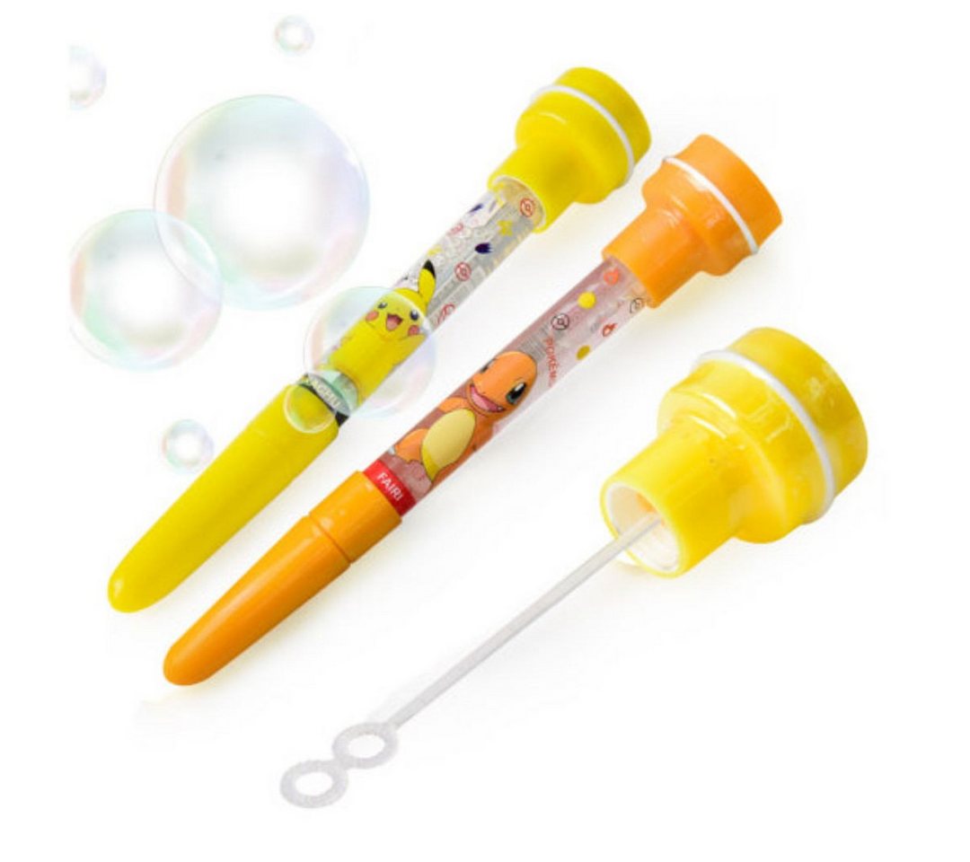 suebidou Malstift Pokémon Schreiber mit Stempel und Seifenblasenstab – 3-in-1 Spaß, (Stift 16 cm), nachhaltig, kreativ Bild 4