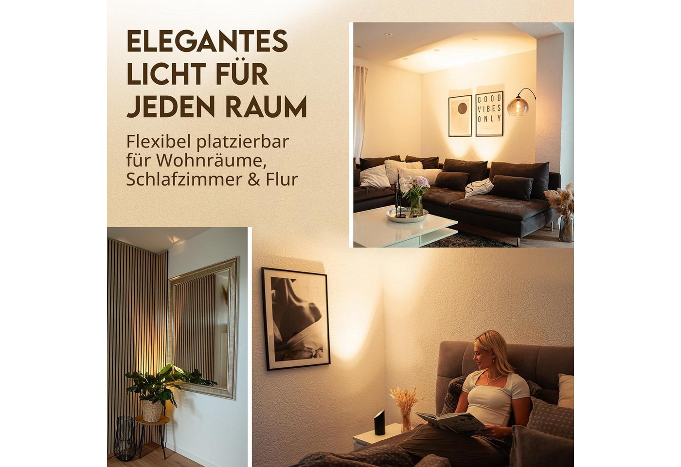 Futicare LED Stehlampe dimmbar mit Fernbedienung & Timer, 3 einstellbare Farbtemperaturen, LED fest integriert, (3000K/4000K/6000K), modernes Aluminium Design, energiesparend & hell, ideal für Wohnzimmer, Pflanzen & Wanddeko