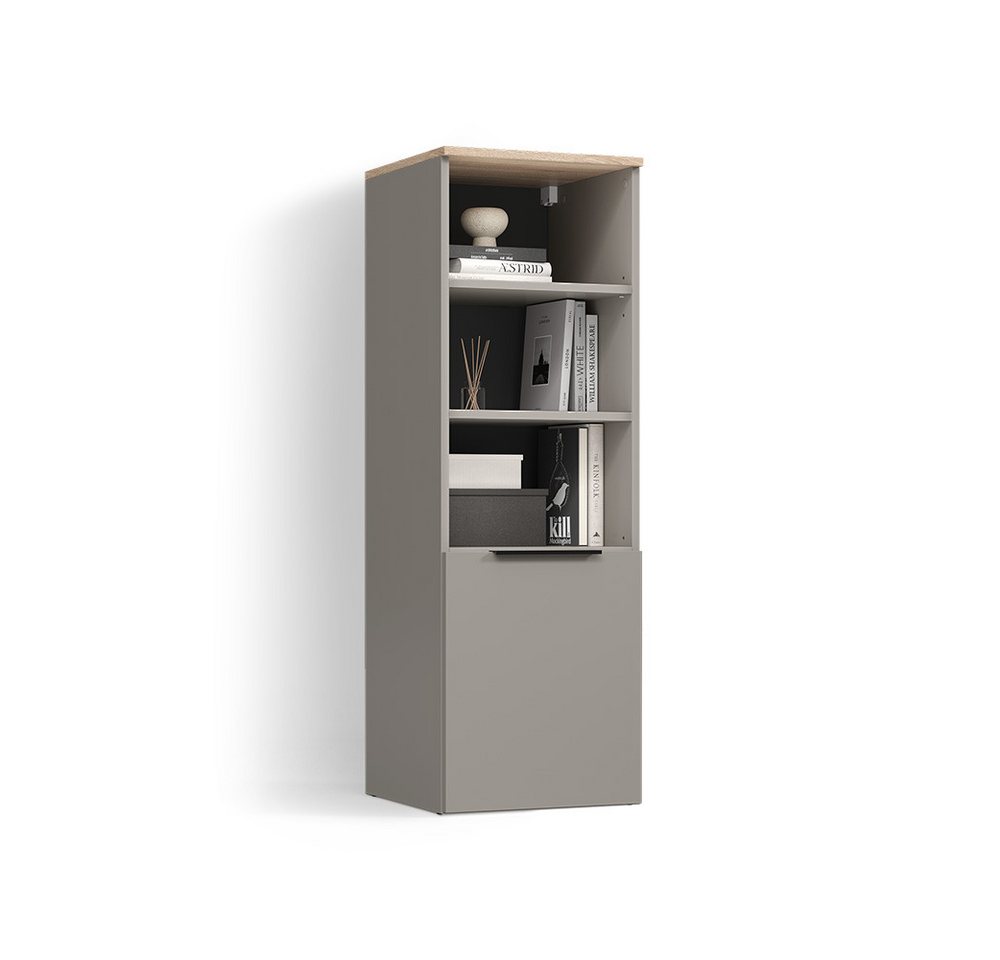 Livinity® Aktenschrank Piave, Greige, mit einer Tür (1-St)
