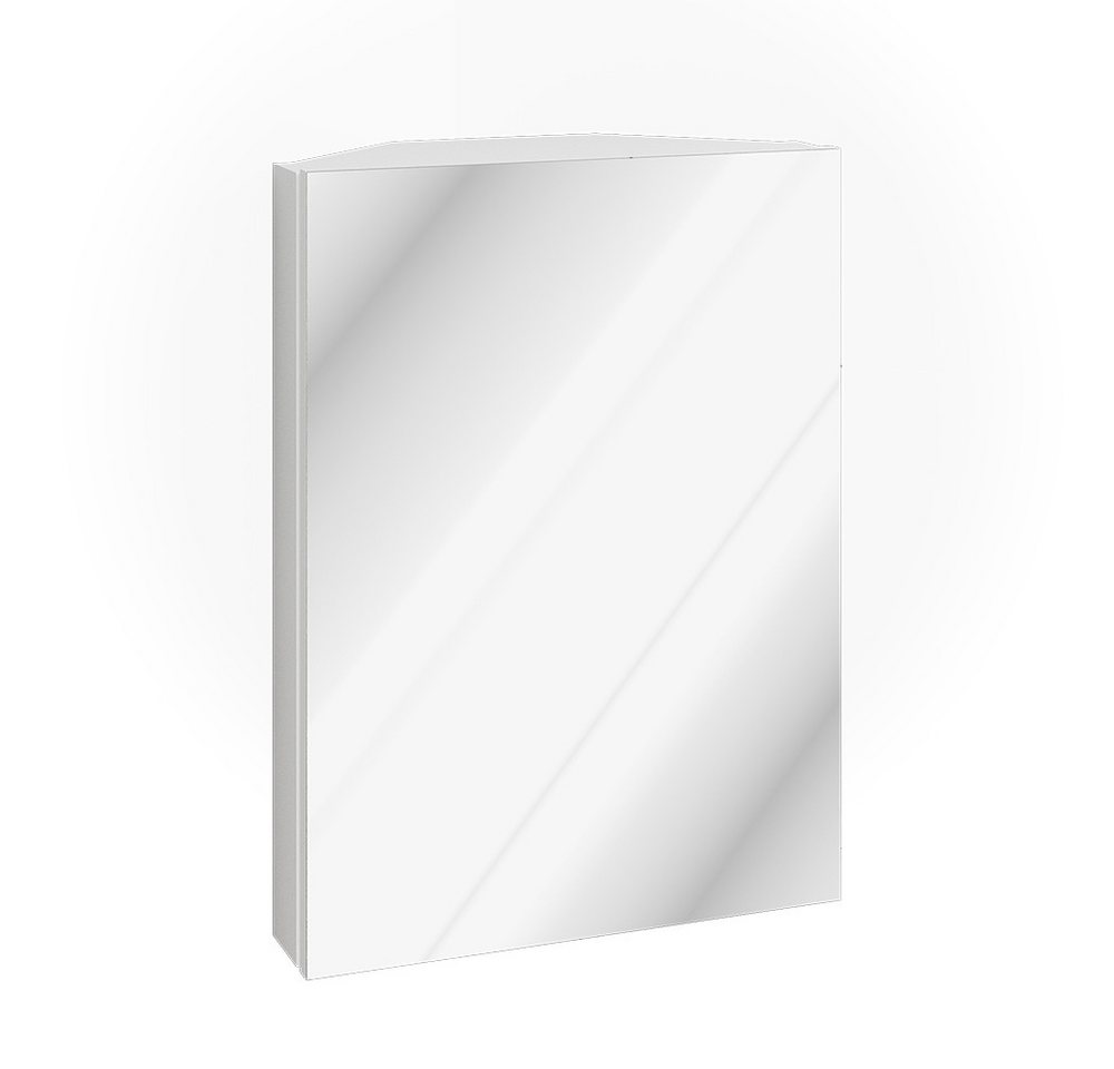 Vicco Badezimmerspiegelschrank Anka, Weiß, 45 x 60.2 cm Bild 3