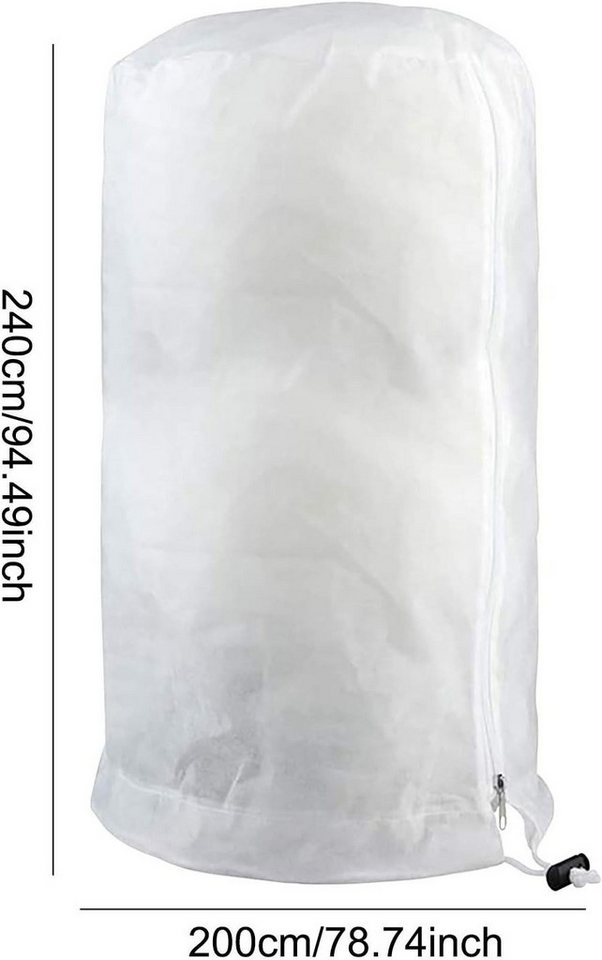 FELIXLEO Winterschutzhaube Frostschutz Schutzhülle Pflanzensack Für Kübelpflanzen Atmungsaktiv (10-St) Bild 3