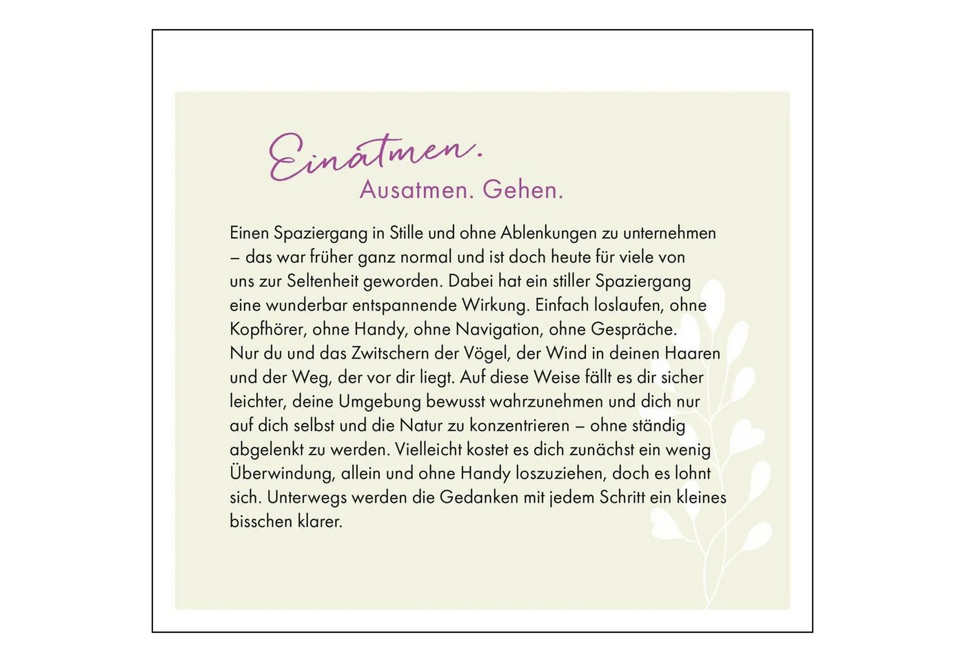 groh Verlag Tischkalender Wochenkalender 2027: Kleine Atempausen für dich Bild 3