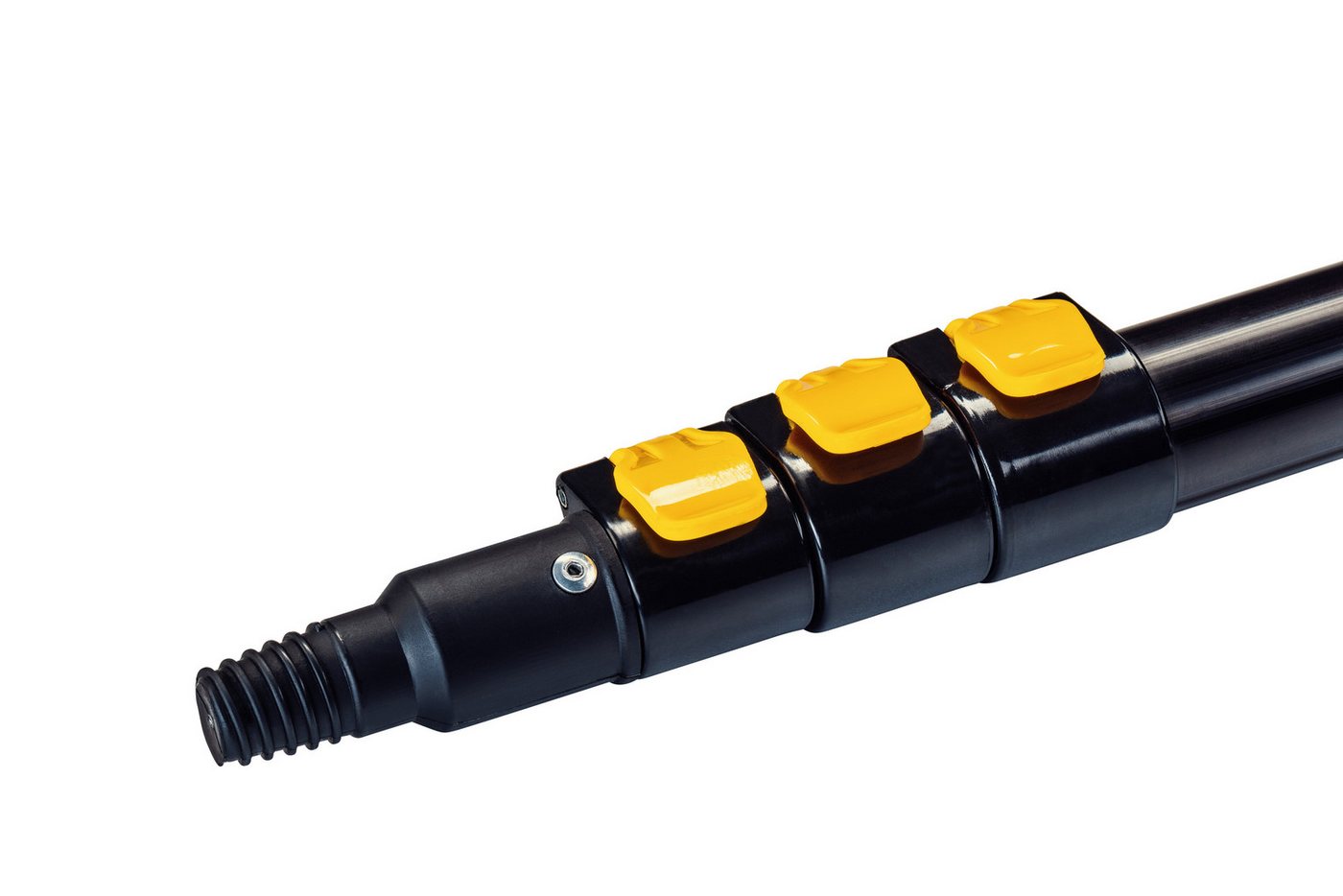 Neustanlo Teleskopstiel Teleskopstange bis 4 m mit Schnellspannsystem für Arbeiten in der Höhe, Ergonomische Handgriffe, ideal für Reinigung und Wartung