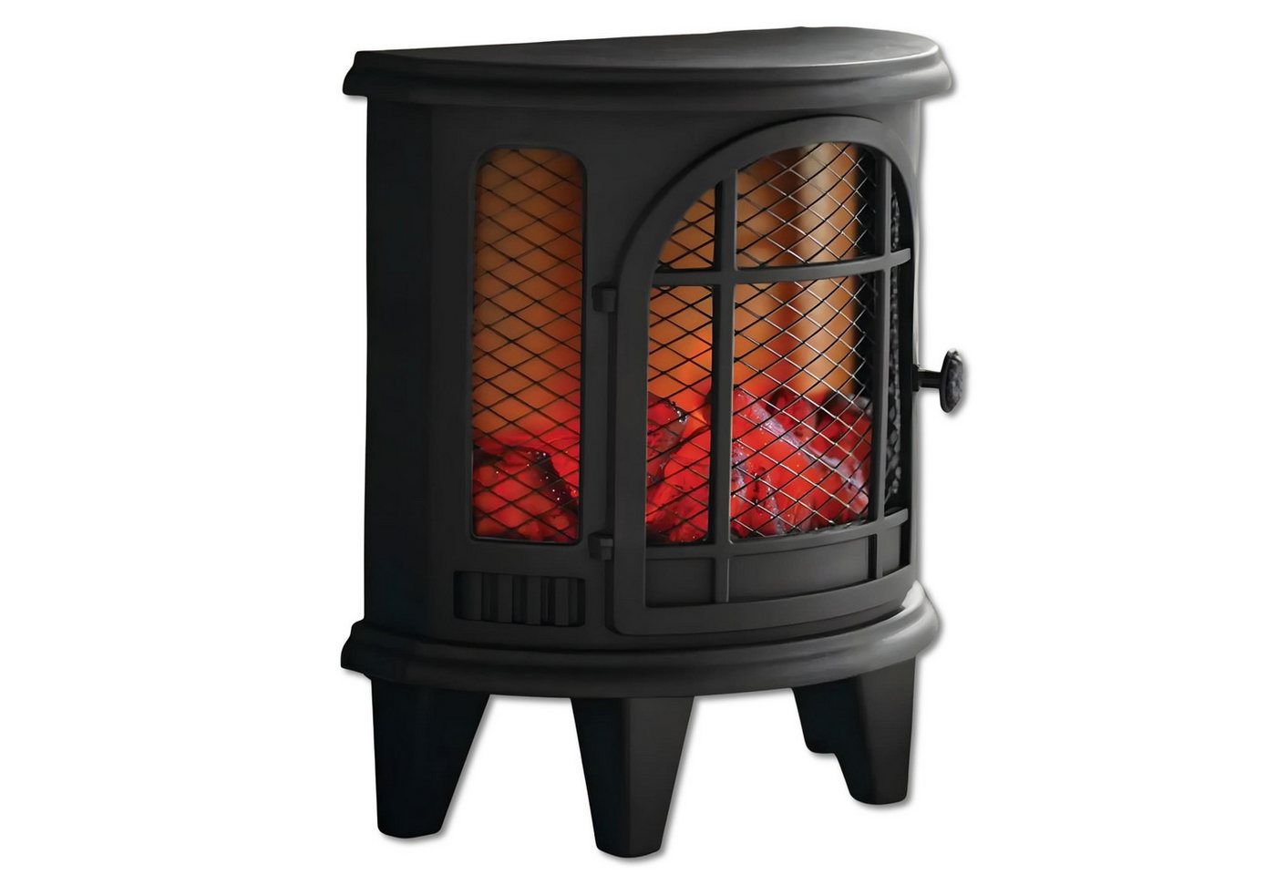 Dekoleidenschaft Dekokamin "Flammeneffekt" LED Kamin, Deko Kaminfeuer Flammenoptik, ohne Heizung, kabellos, elektrisch inkl. USB-C Kabel Bild 2