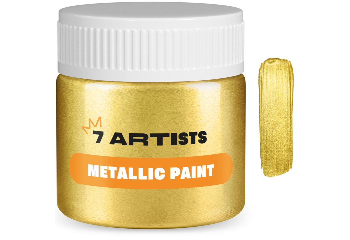 7 Artists Acrylfarbe 7 Artists Acrylfarbe Metallic 50 ml Gold, Silber Bild 5