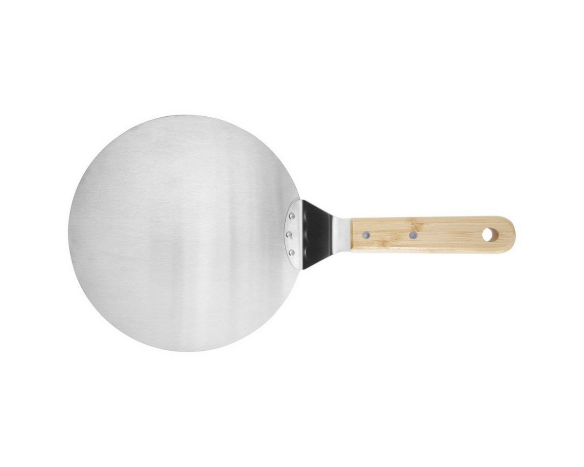PF Concept Pizzaschieber 26 × 25 cm aus Edelstahl mit Bambusgriff Bild 2
