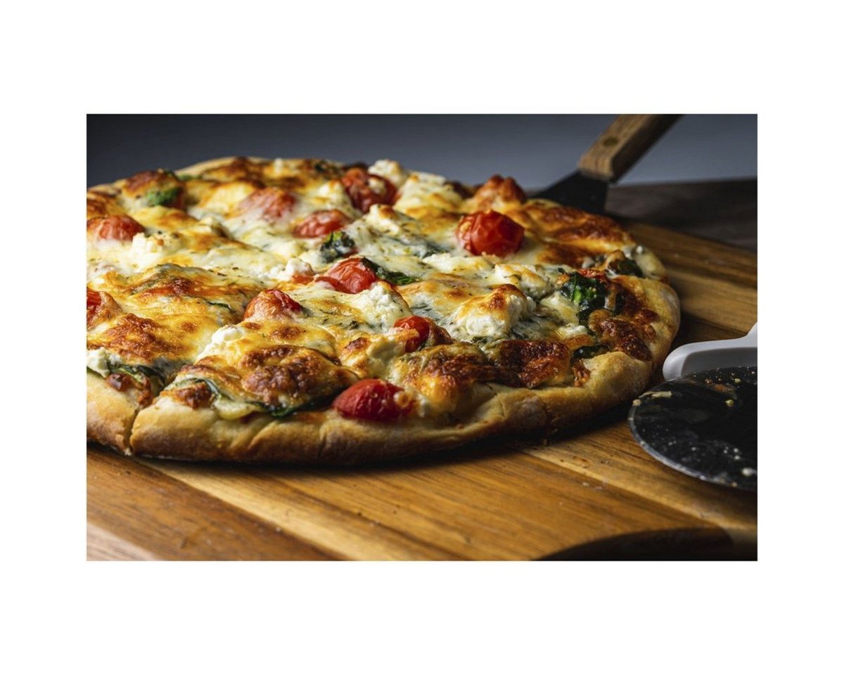 PF Concept Pizzaschieber 26 × 25 cm aus Edelstahl mit Bambusgriff Bild 4