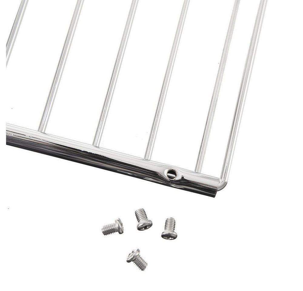 Orion Group Backofenrost ausziehbar 35-60 cm verchromt, Stahl,Metall, verstellbar 35-60 cm, robust, nicht spülmaschinengeeignet
