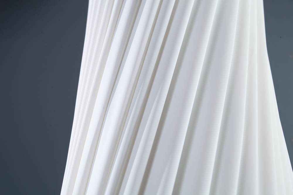 riess-ambiente Stehlampe PARIS X 160cm weiß / silber, ohne Leuchtmittel, Wohnzimmer · Latex · Metall · Büro · Modern Design