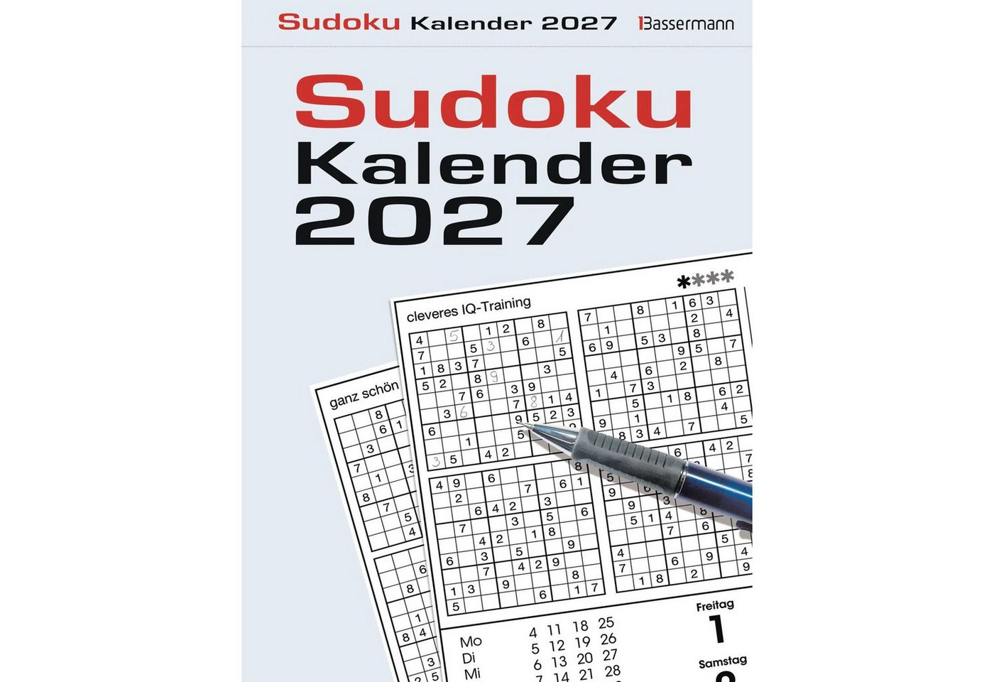 Bassermann Verlag Abreißkalender Sudokukalender 2027 Bild 3