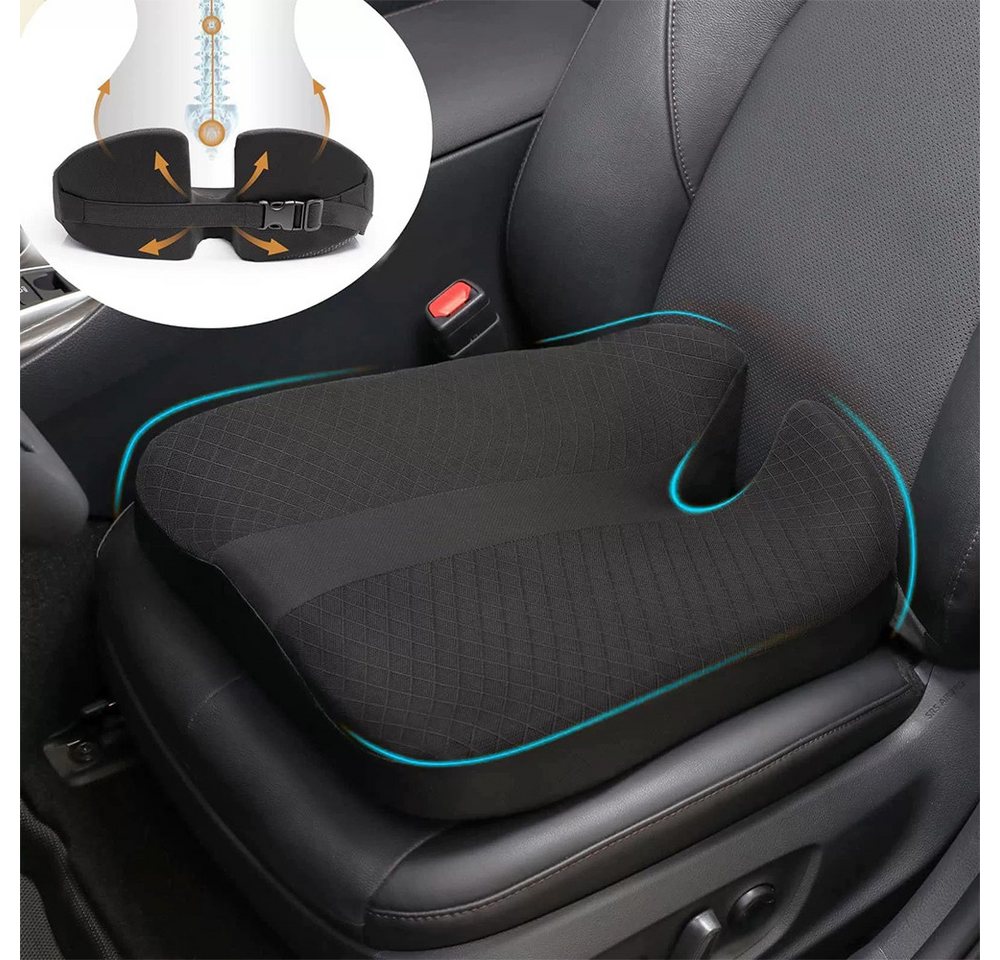 AFKSMILE Sitzkissen Keilkissen auto,sitzkissen auto,sitzerhöhung auto erwachsene,Bequem Bild 5
