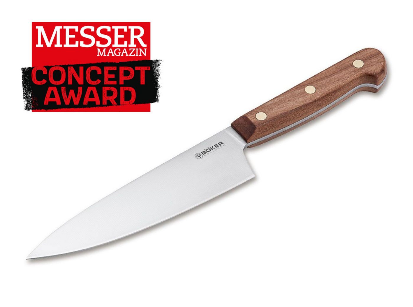 Böker Manufaktur Solingen Universalküchenmesser Böker Cottage-Craft Chefmesser Klein Bild 5