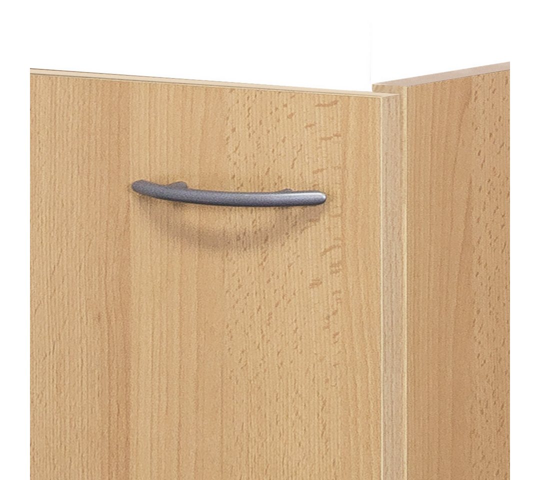 Flex-Well Spülenunterschrank Spülenunterschrank ohne Arbeitsplatte - 100 cm breit - Buche – Namu Bild 4