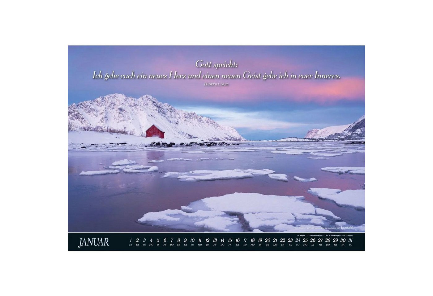 Wandkalender Atem der Unendlichkeit 2027 Bild 4