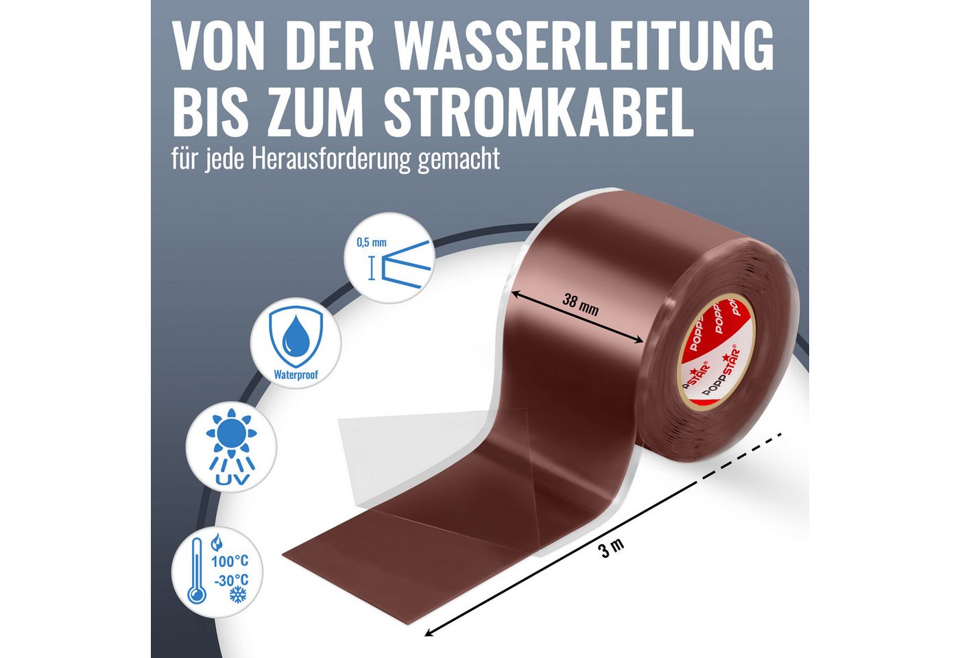 Poppstar Dichtungsband Bild 2