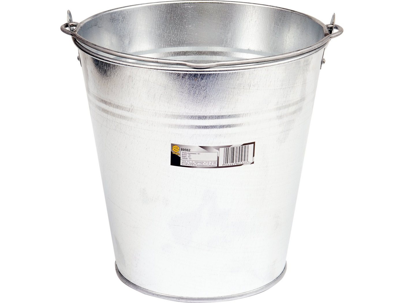 TRIZERATOP Baueimer Metalleimer Zinkeimer 5 - 15L, (Metalleimer Zinkeimer 10L, Metalleimer Zinkeimer 10L)