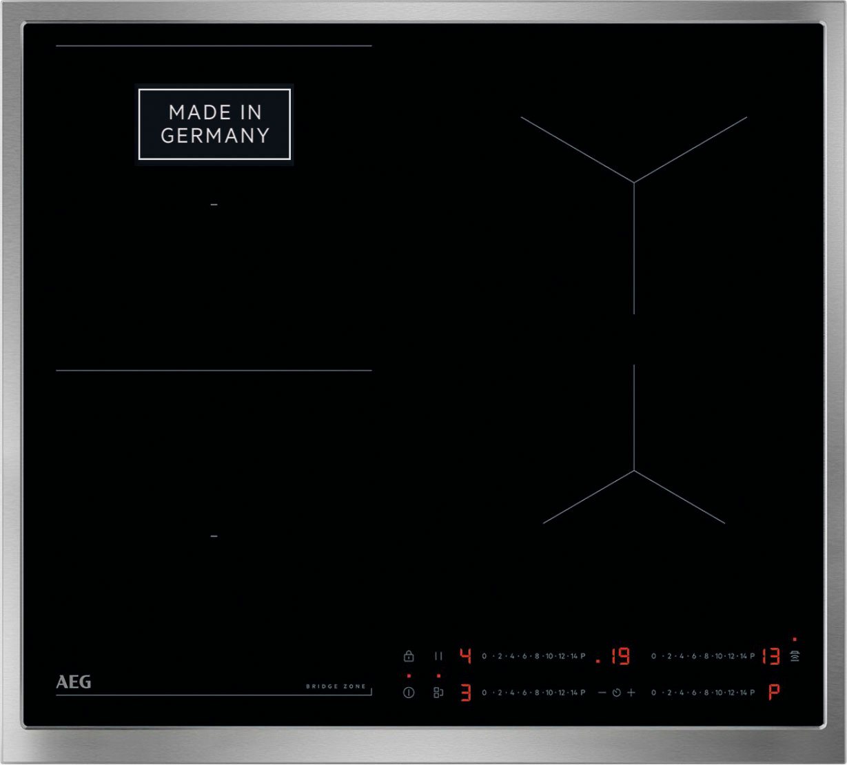 AEG Backofen-Set HH27BSPIL, mit 1-fach-Teleskopauszug, Pyrolyse-Selbstreinigung, AirFry - knusprige Ergebnisse mit wenig oder ohne Öl Bild 4