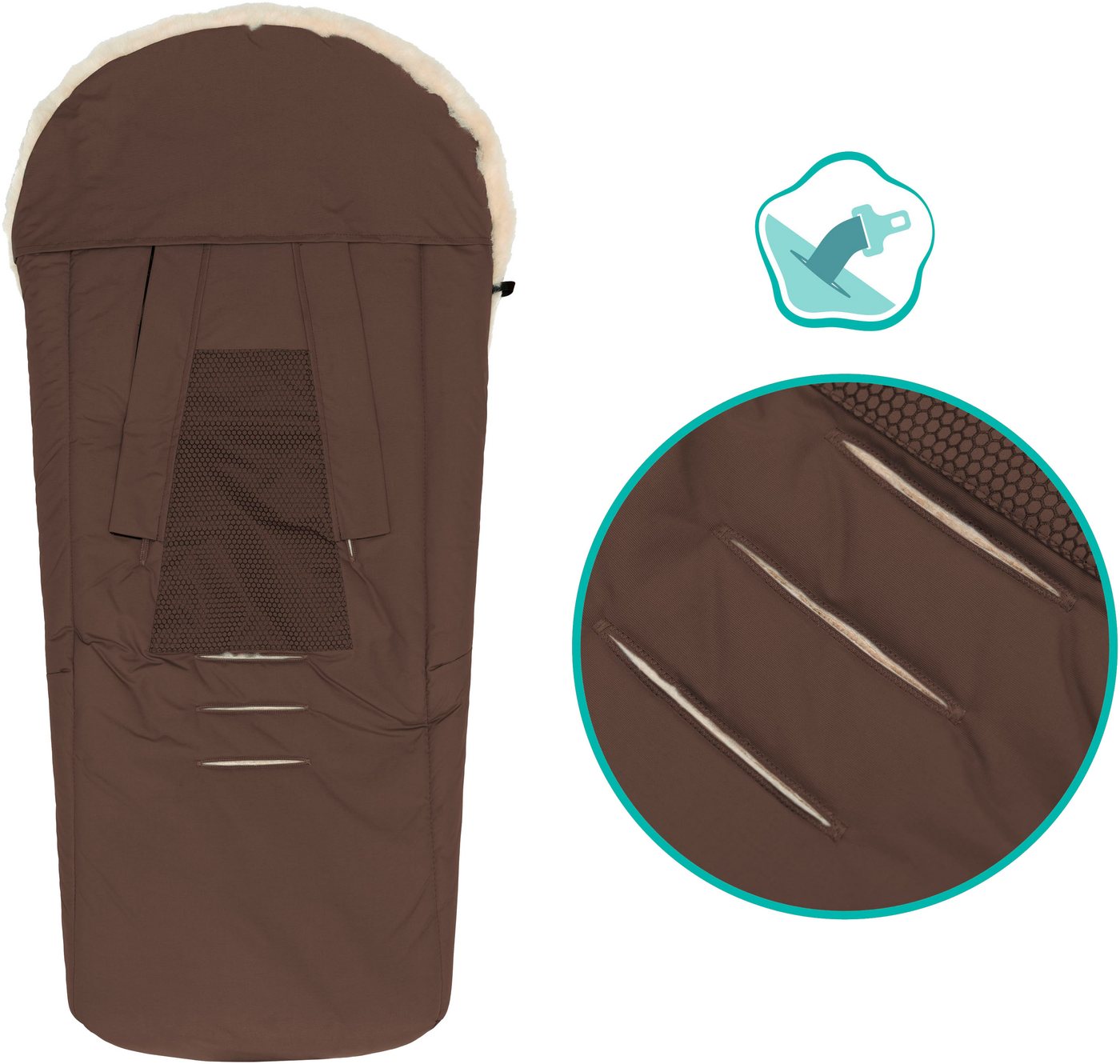 Fillikid Fußsack Vegan Comfort, Winterfußsack