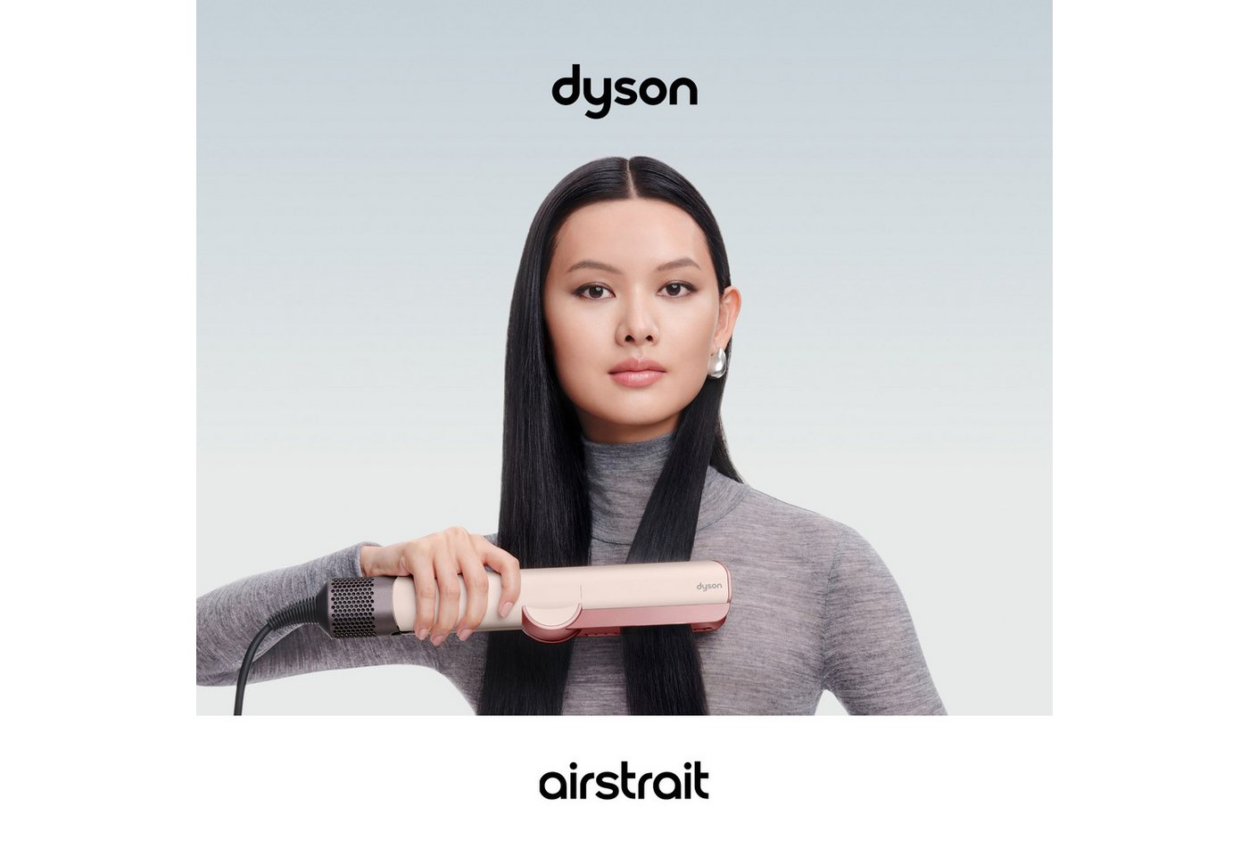 DYSON Glätteisen Dyson Airstrait, Ceramic Pink/Roségold, Trocknet & glättet nasses Haar gleichzeitig ohne Heizplatten Bild 2