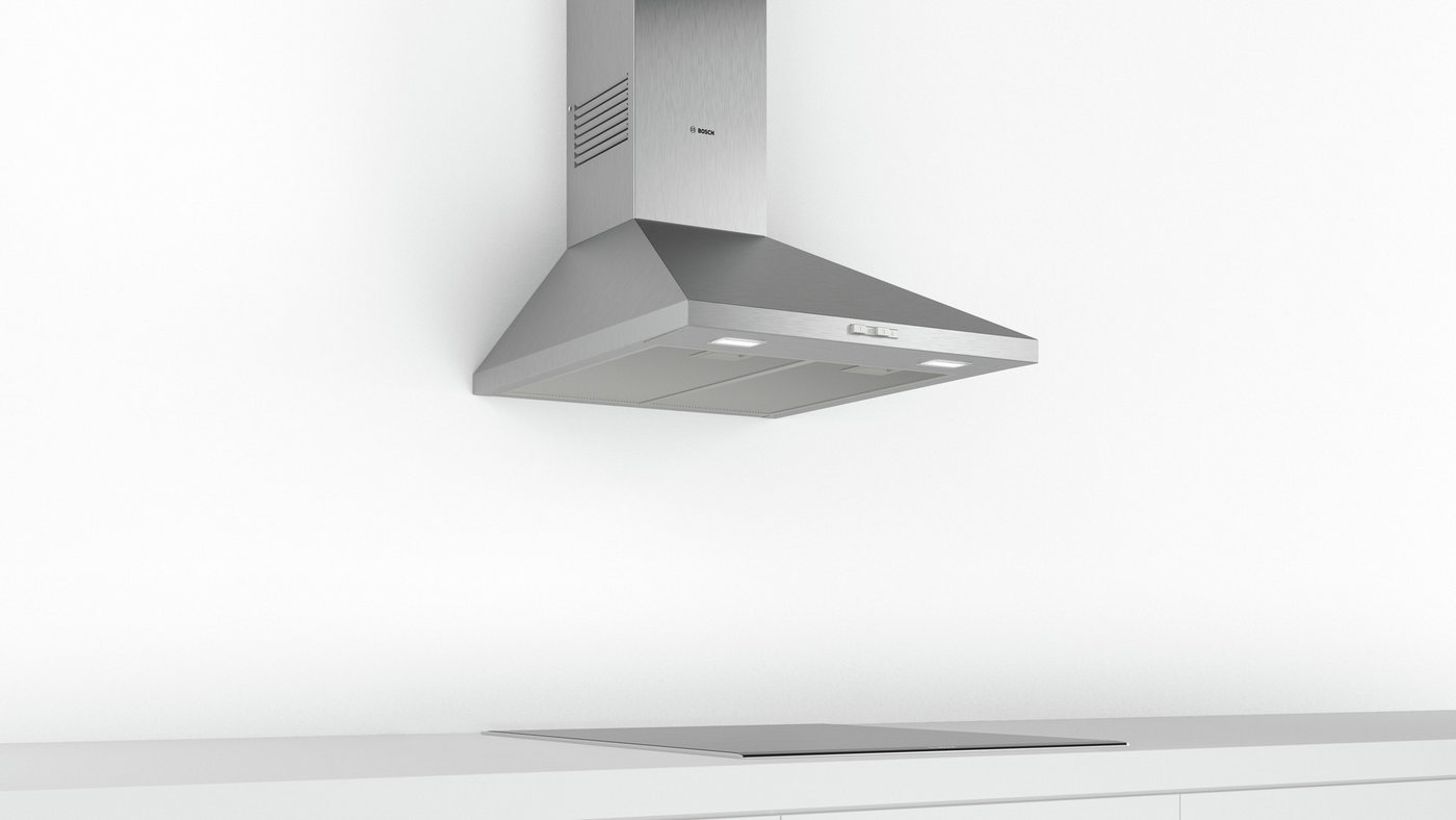 BOSCH Wandhaube DWP65BC51 Serie Serie 2 LED Belichtung und einfach zu reinigender Metall-Fettfilter Bild 4