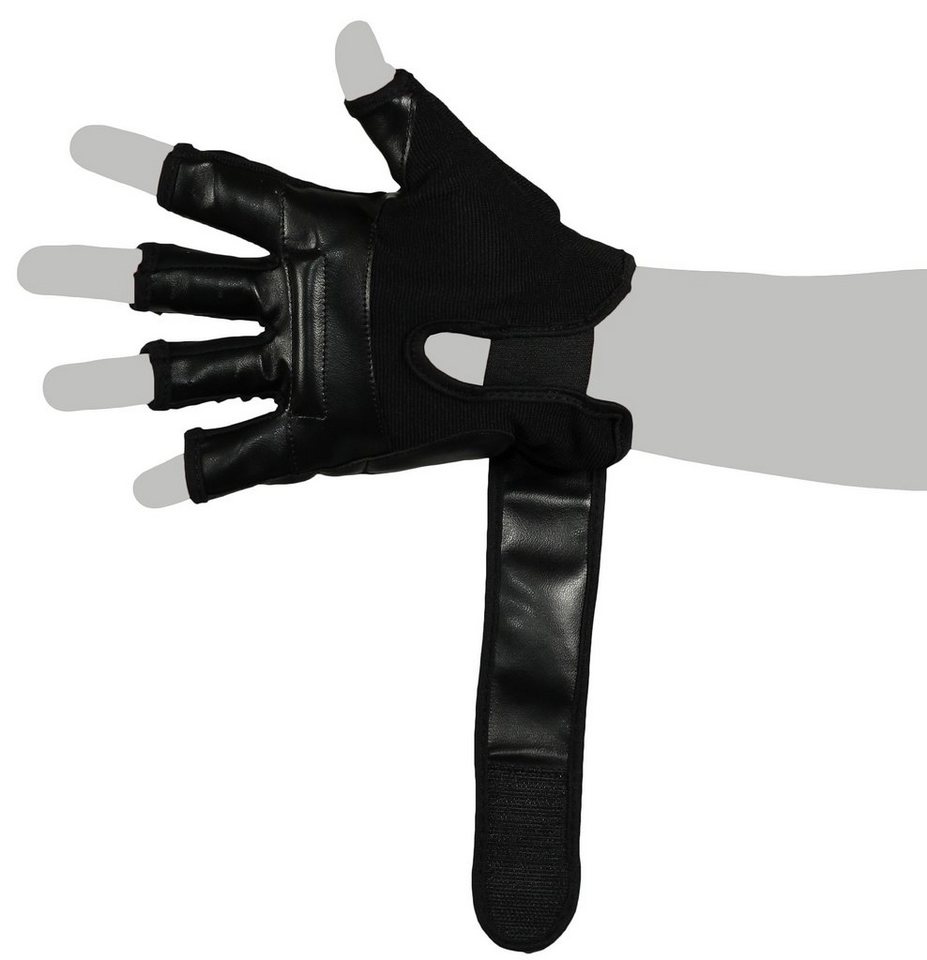 BAY-Sports MMA-Handschuhe FIT Krav Maga Wing Tsun Handschutz Handschützer schwarz, XXS - XXL Erwachsene und Kinder
