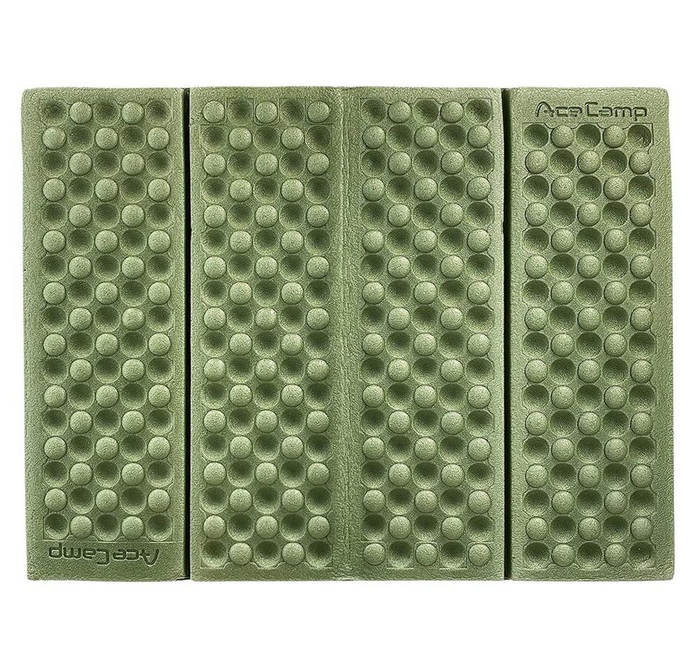 AceCamp Isomatte 2x Portable Pad 40 x 30 x 1 cm Green, (2-tlg), leichtgewichtig, platzsparend faltbar, robust & strapazierfähig Bild 3