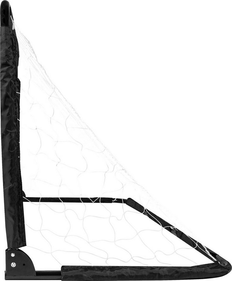 VirtuFit Fußballtor VirtuFit klappbares Fußballtor 90 x 60 cm 2er-Set Schwarz Bild 4