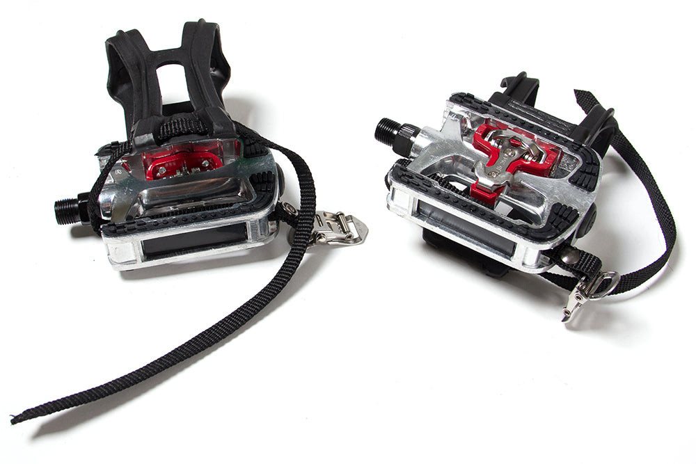 VirtuFit Klickpedale VirtuFit Universal SPD Duo Pedalen 14 mm Bild 3