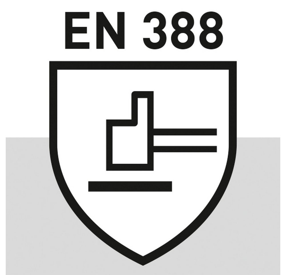 Leibwächter Arbeitshandschuhe 6 Paar / 12 Paar robuster Bau Handwerk Mechaniker Handschuh IRON (12-St) robust, trockene und leicht nasse Umgebung geeignet Bild 3