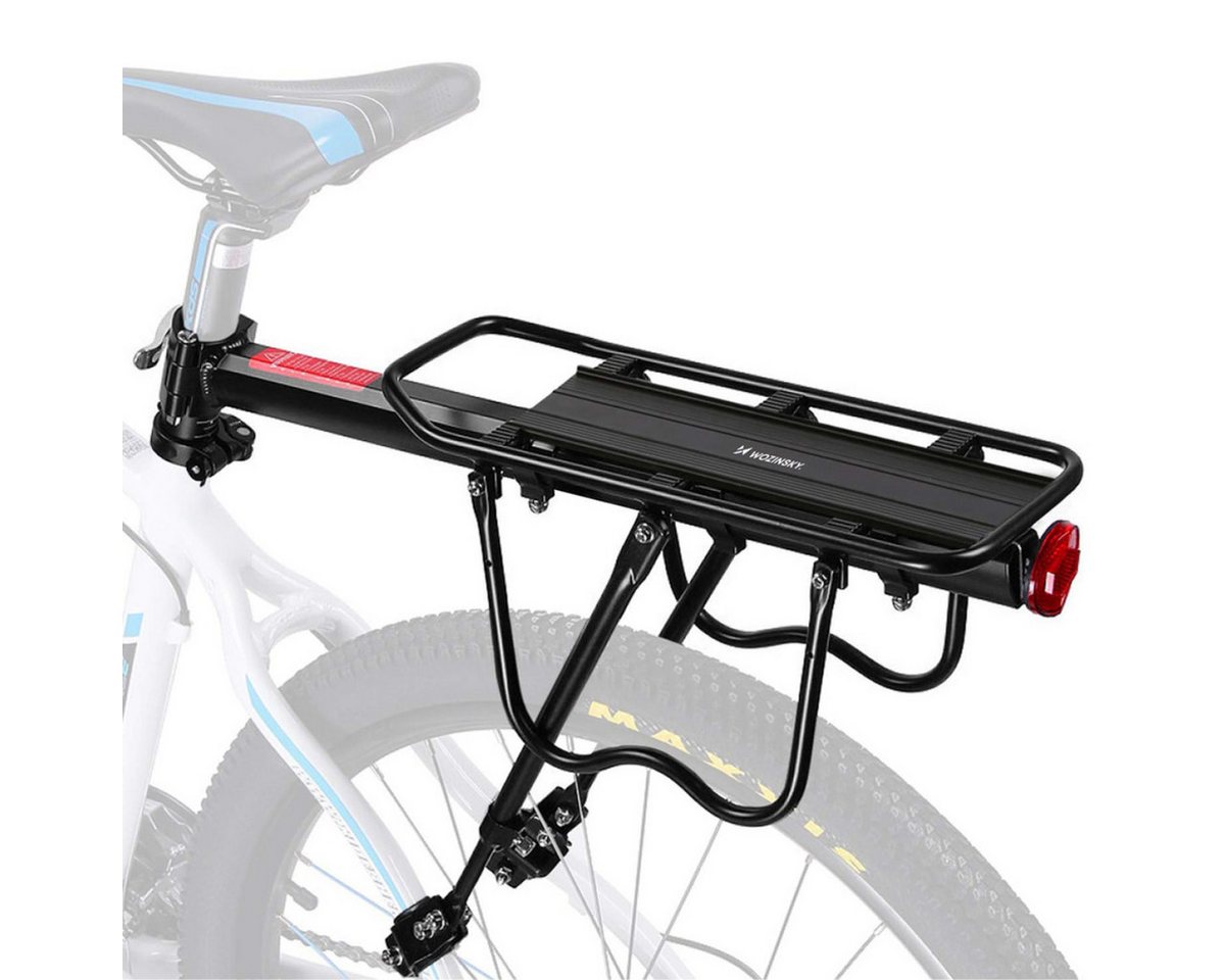 Wozinsky Fahrrad-Gepäckträger (Einzelartikel), Bis 50 kg belastbar, verstellbar und mit Schnellverschluss Bild 3