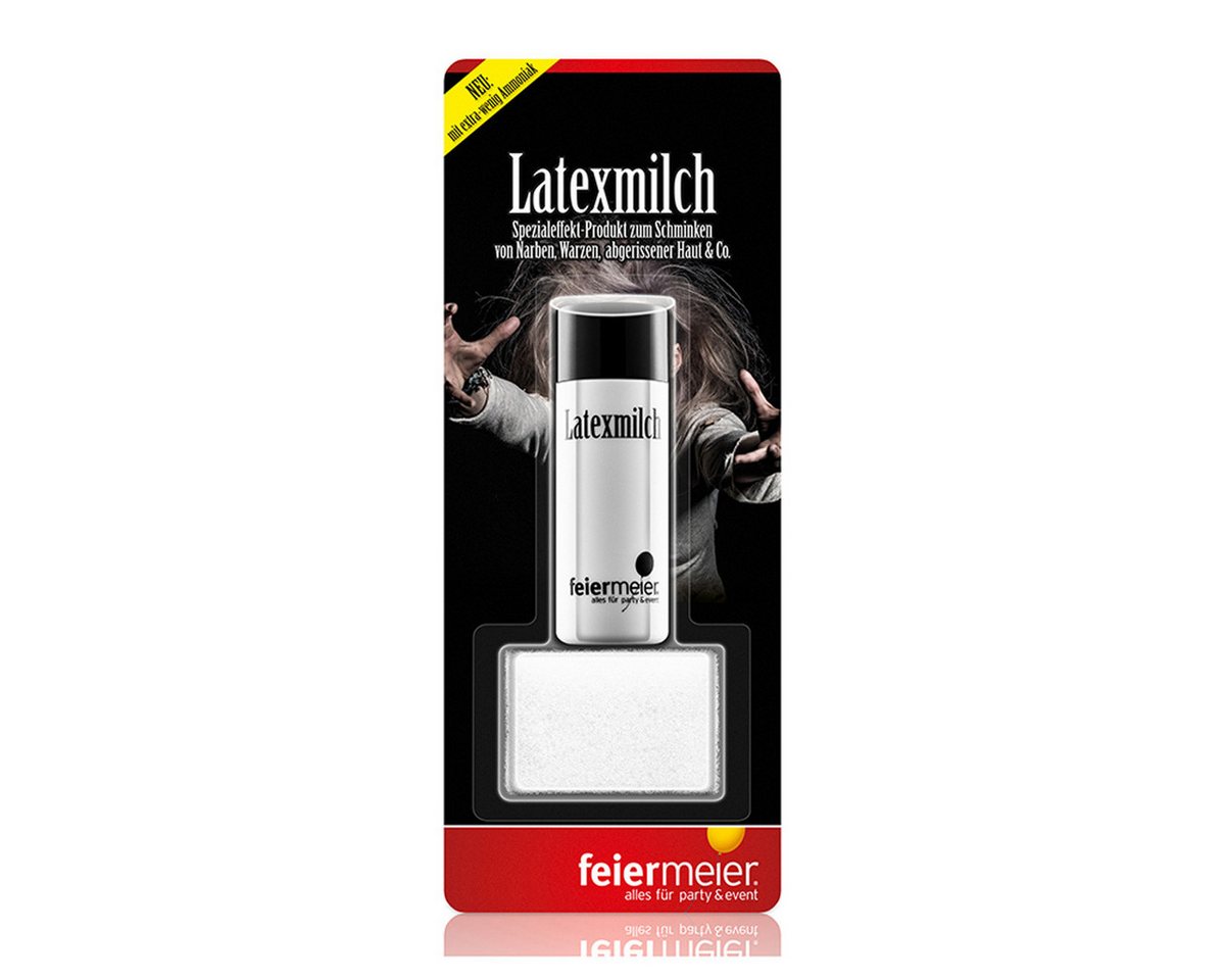 feiermeier Theaterschminke Latexmilch 28,3ml weiß FM