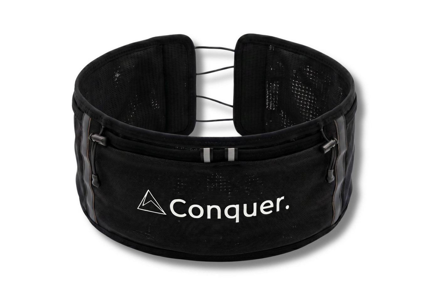 Conquer. Laufgürtel Running Belt verstellbar mit Verschluss & 5 Fächern (Unisex) Bild 5