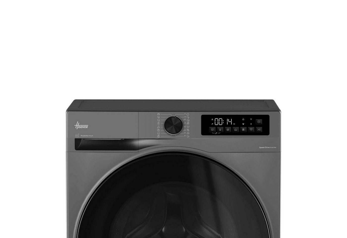 Hoover Waschmaschine H/ProWash 500 HBRQ610BCL8G-S, 10 kg, 1600 U/min, ProActive Wash, Soft Drum, Schnellprogramm Bild 3