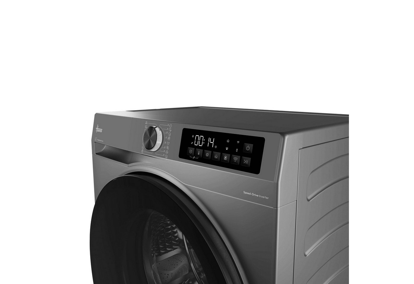 Hoover Waschmaschine H/ProWash 500 HBRQ610BCL8G-S, 10 kg, 1600 U/min, ProActive Wash, Soft Drum, Schnellprogramm Bild 5