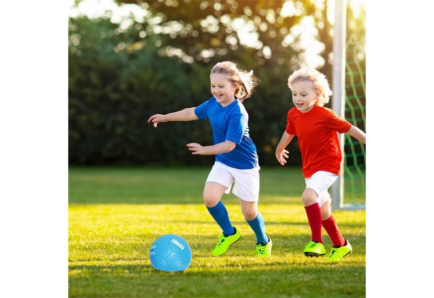 JOHNTOY Fußball B0908 Sport Active Fußbal, blau