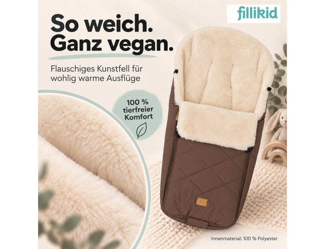 Fillikid Fußsack Winterfußsack Comfort Exclusiv Bild 4