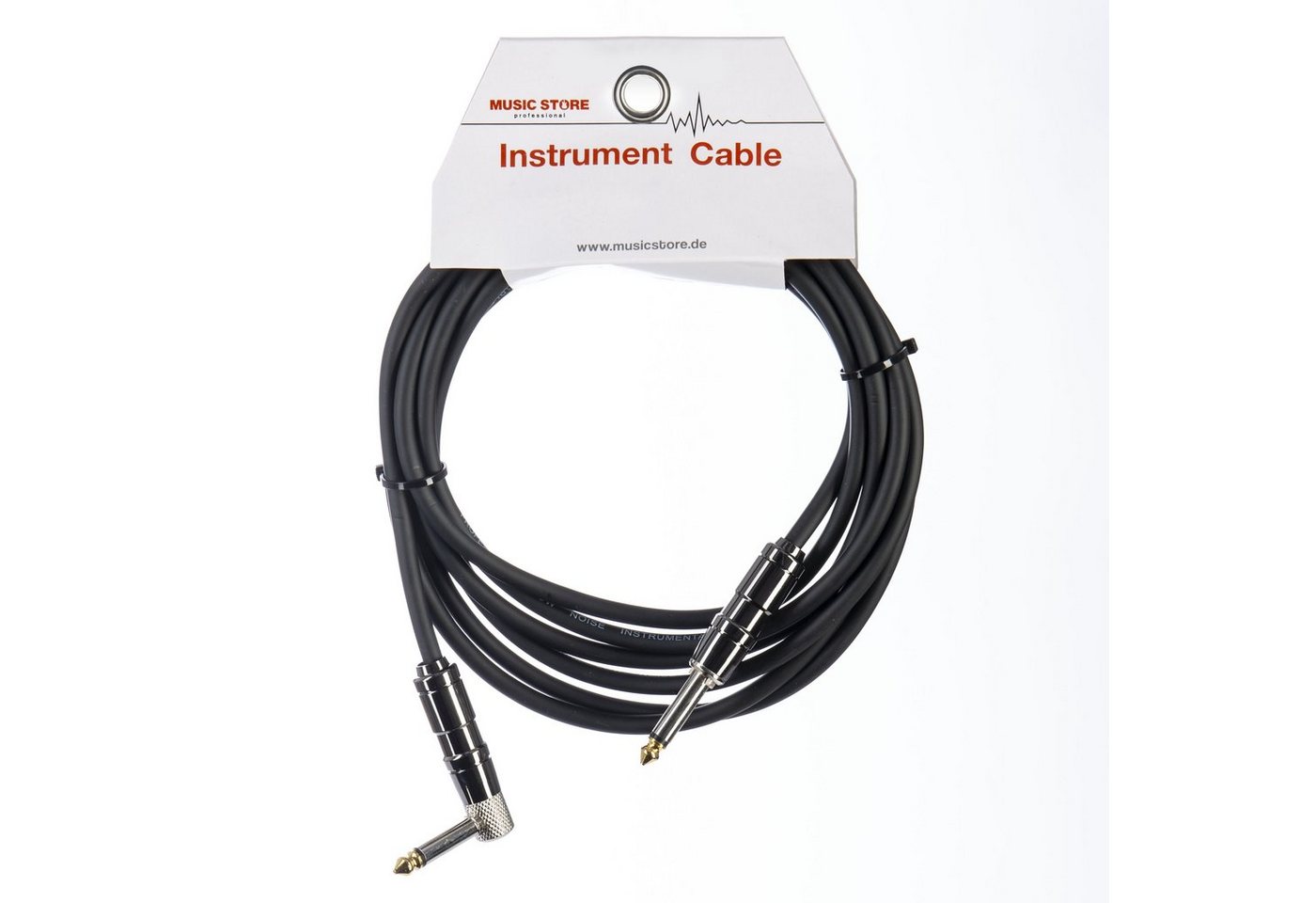 MUSIC STORE Instrumentenkabel, Instrumentenkabel, Mute Plug, Vergoldete Kontakte