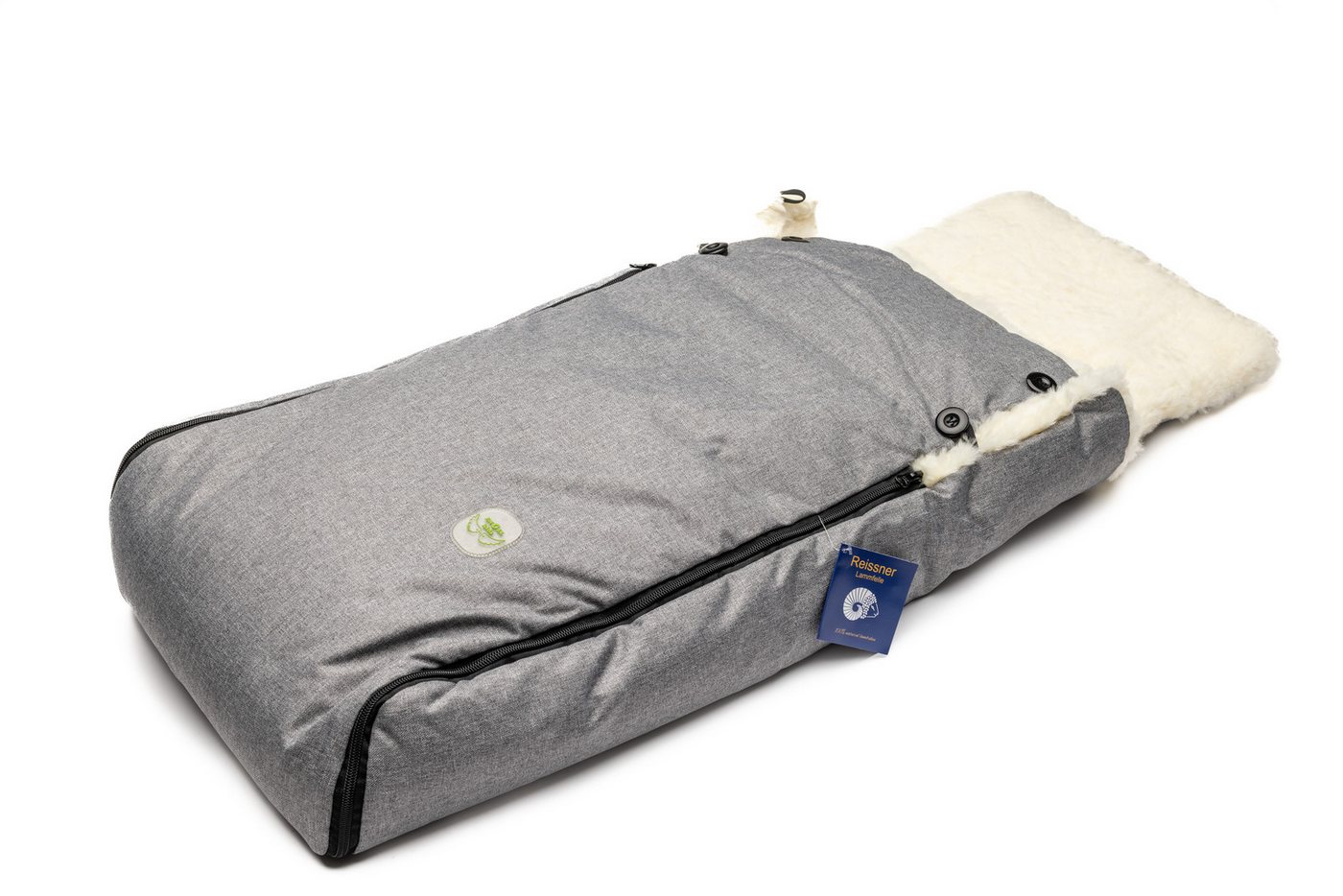 Reissner Lammfelle Fußsack Lammfell Babyfußsack KESSY für Kinderwagen und Buggy Bild 4