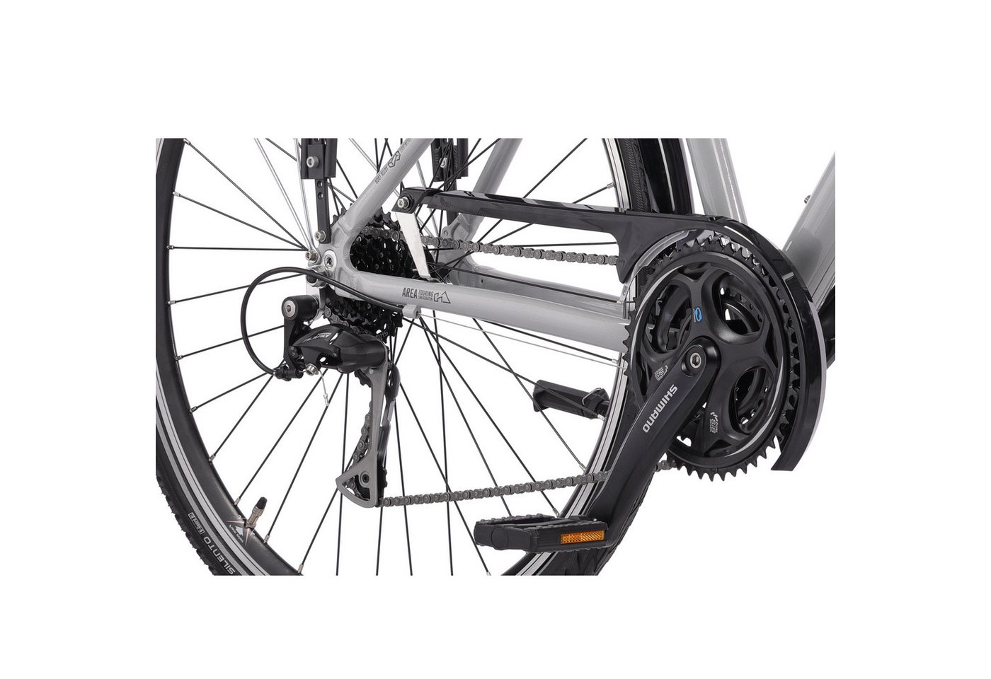 Airtracks Trekkingrad 28 Zoll Damen Trekking Fahrrad Creon AREAL VB, 24 Gang Shimano, Kettenschaltung, (24 x Gang Shimano SHIMANO ALIVIO RD-T4000 SGSL), Rahmenhöhen 44cm, 48cm und 52cm - Mod. 2026