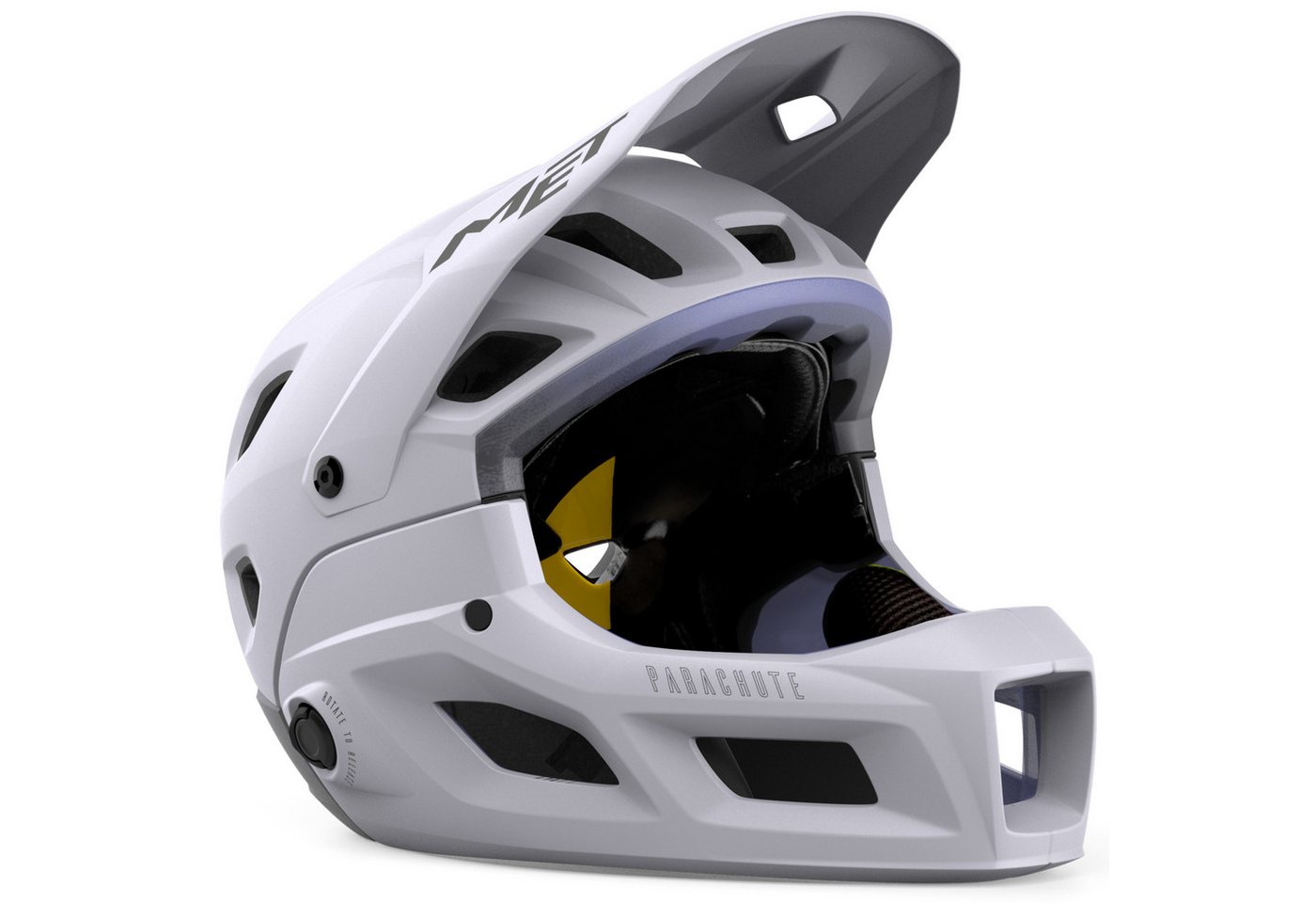MET Fahrradhelm Parachute MCR MIPS Fullfacehelm Downhillhelm MTB