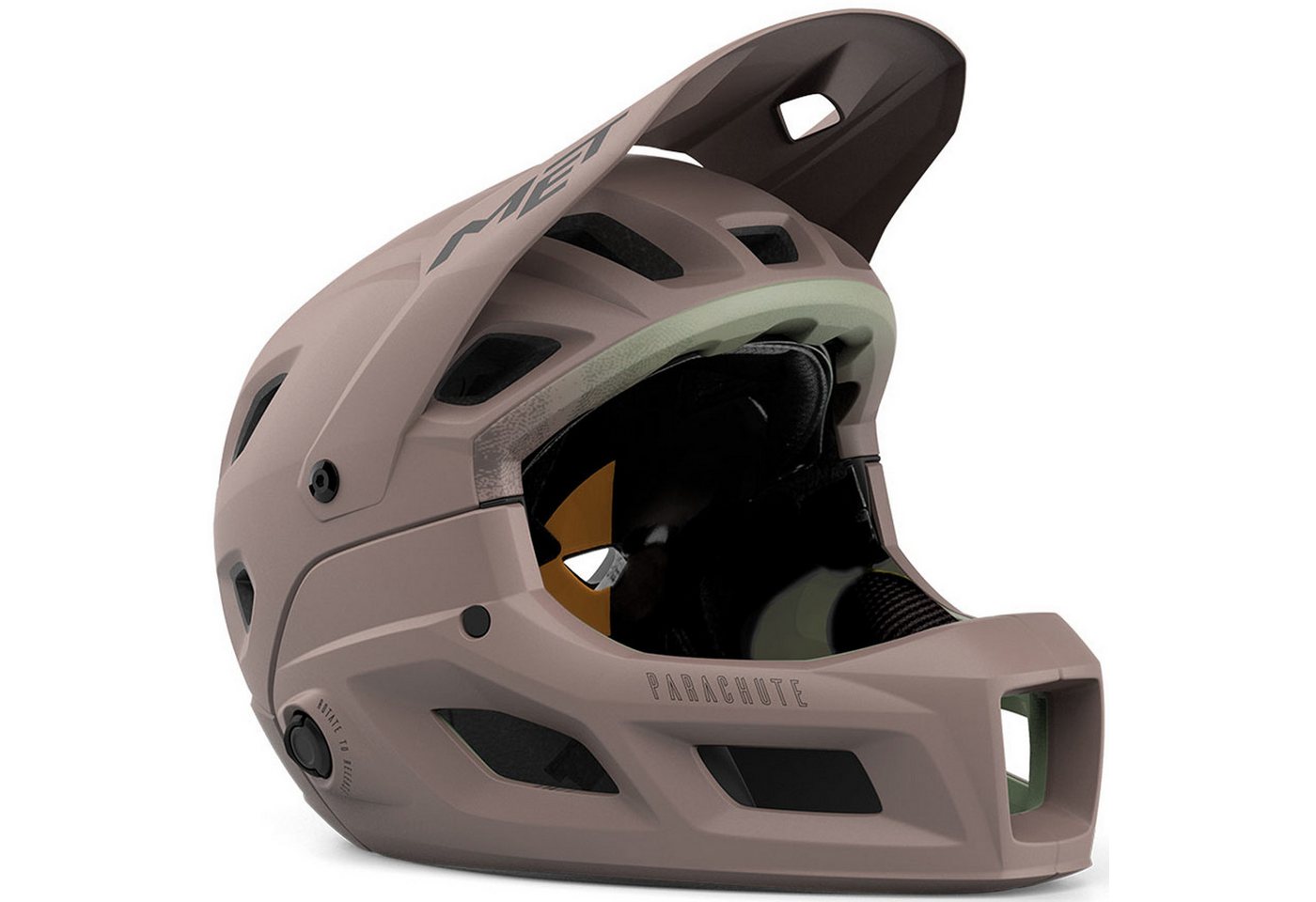MET Fahrradhelm Parachute MCR MIPS Fullfacehelm Downhillhelm MTB Bild 2