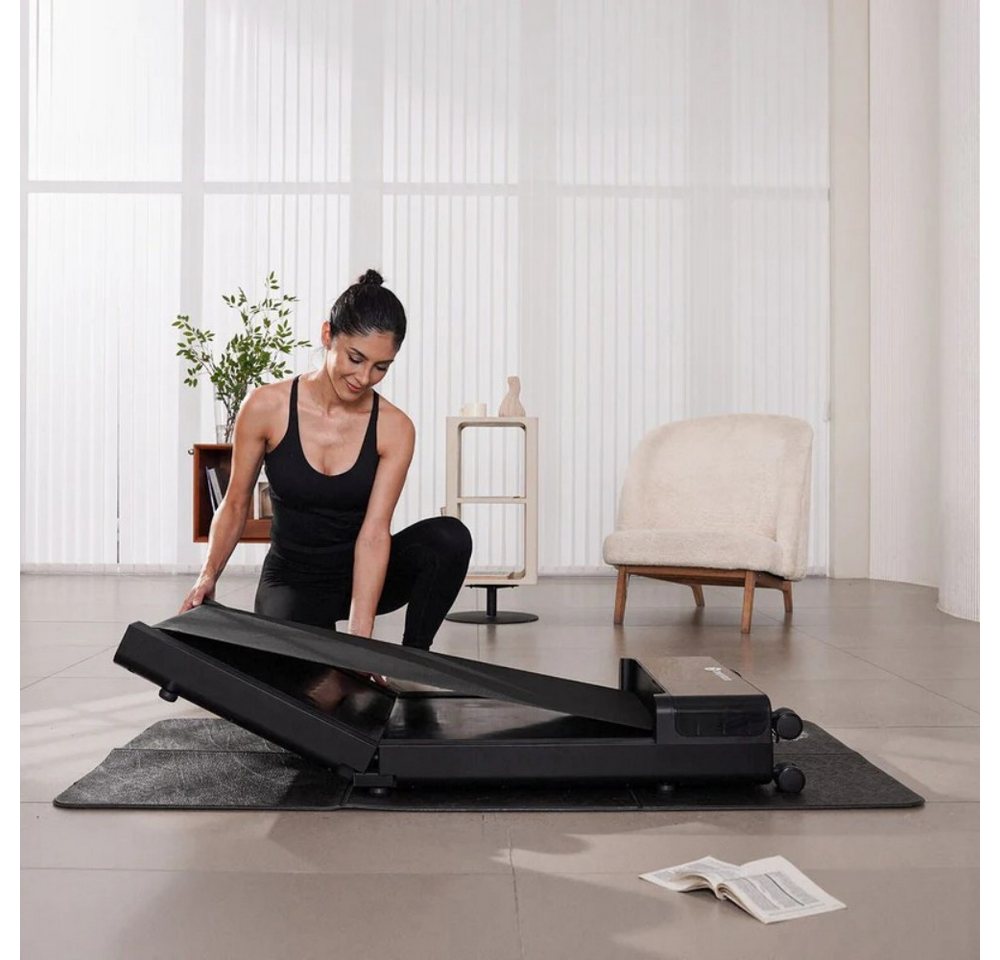DEERRUN Laufband DeerRun Ultra‑Kompaktes, faltbares Laufband mit Gehmatte,136 kg Bild 2