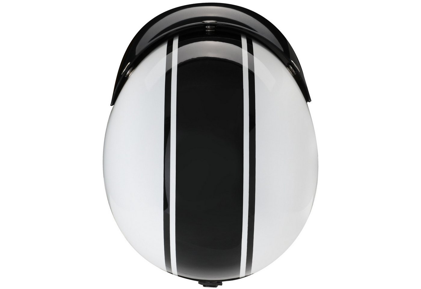 Redbike Motorradhelm Kochmann RB-675 Jethelm Weiss / Schwarz (1er Set), jethelm für motorrad
